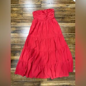 Abercrombie & Fitch Emerson Maxi Strapless Dress